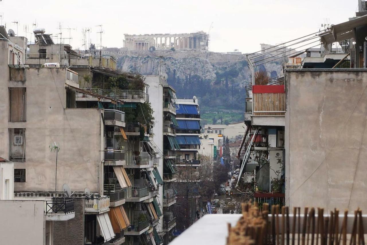 Comfy Apartment With Acropolis View Athena Bagian luar foto